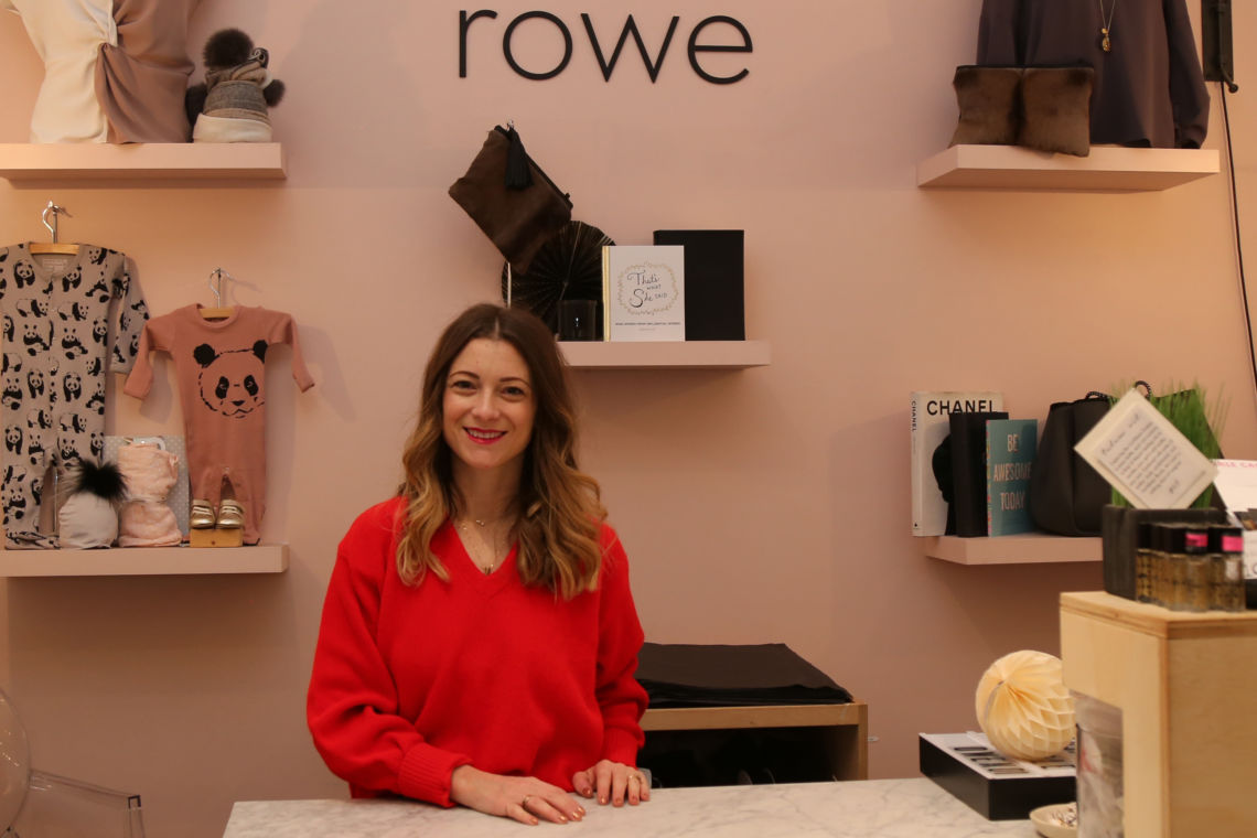 Maren Roth - Owner of Rowe Boutique in Columbus