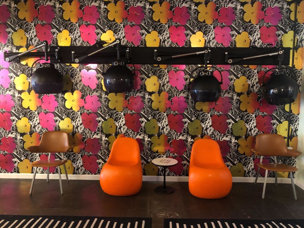 The Hair Dryer Section of Virtue Vegan Salon in Columbus, Ohio